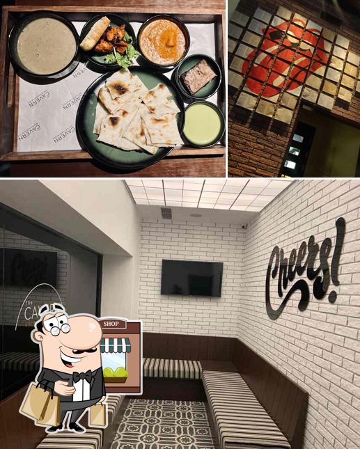 The exterior of Cavern Bar & Kitchen