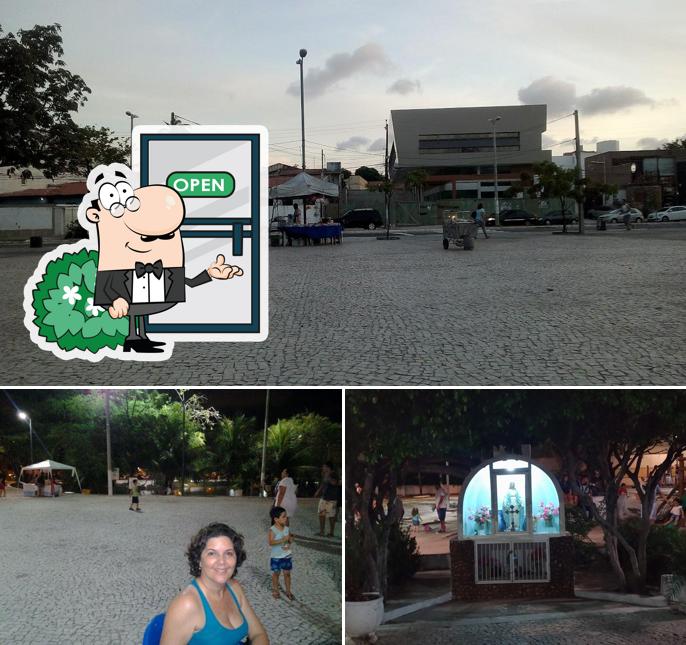 O exterior do RESTAURANTE E PIZZARIA POINT DO LAGO