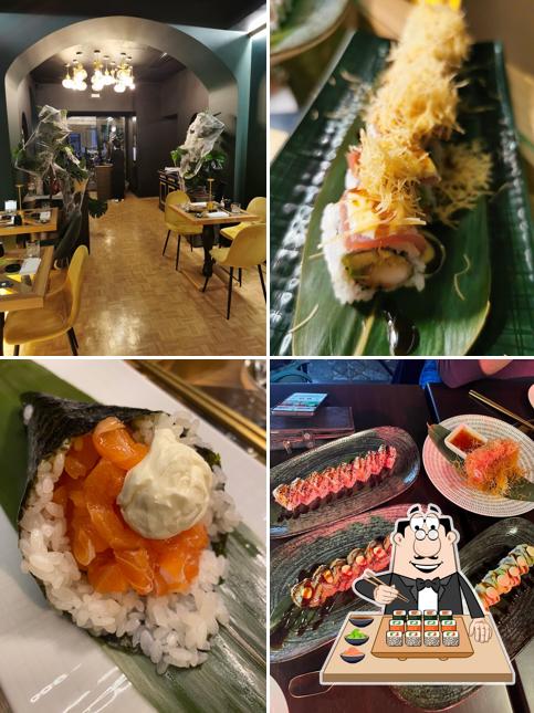 Essayez différentes options de sushi