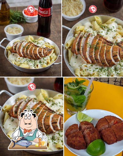 Salmão grelhado em Bar do Fumagalli