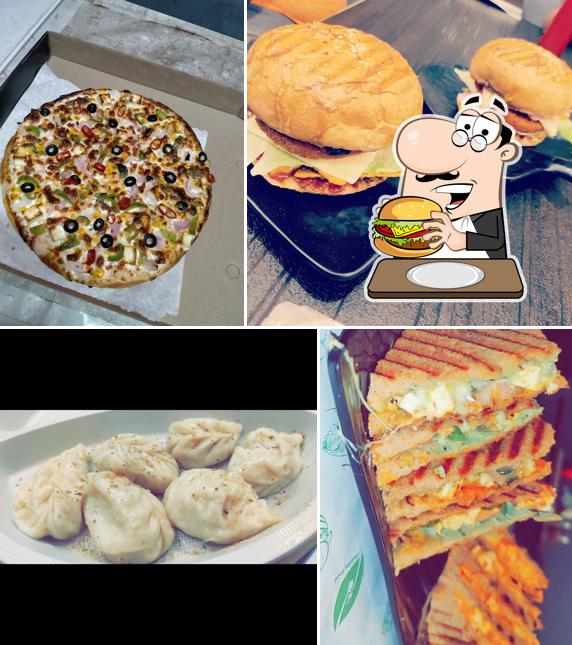 Hamburger at Walk IN Cafe