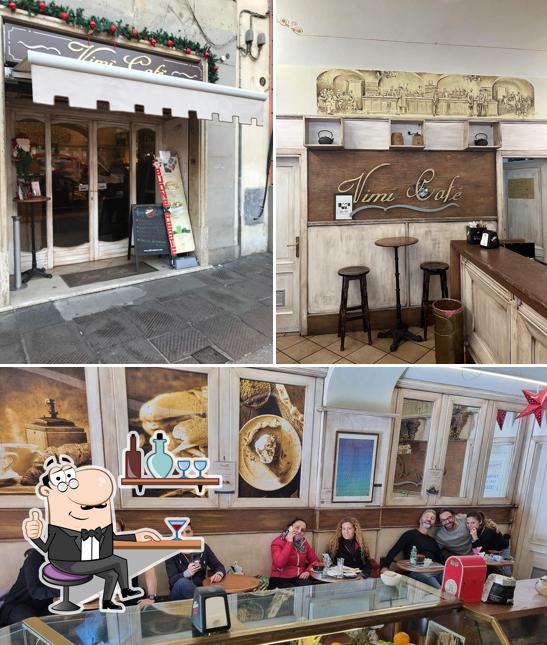 Gli interni di Vimì Cafè