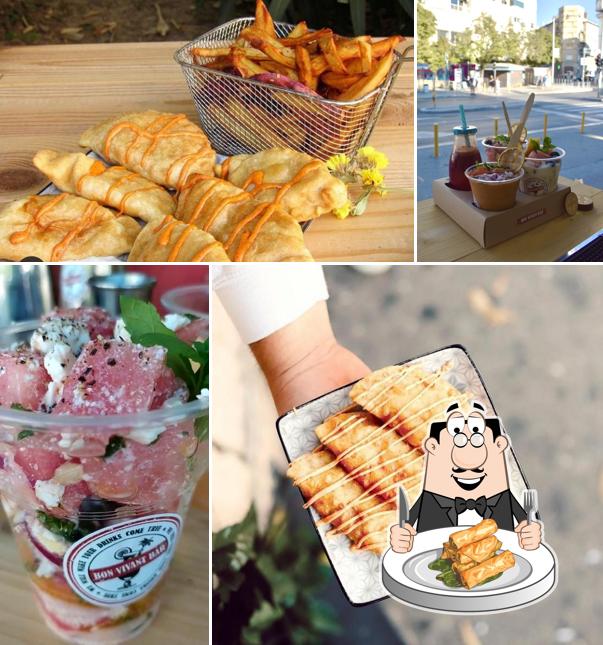 Involtini primavera al Bon Vivant - Pop Up Bar. Croatia