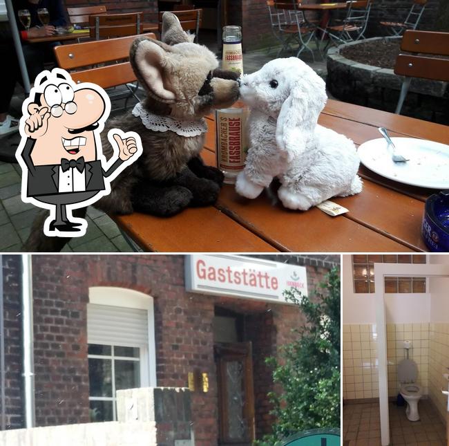 L'intérieur de Gaststätte Schulte-Geithe