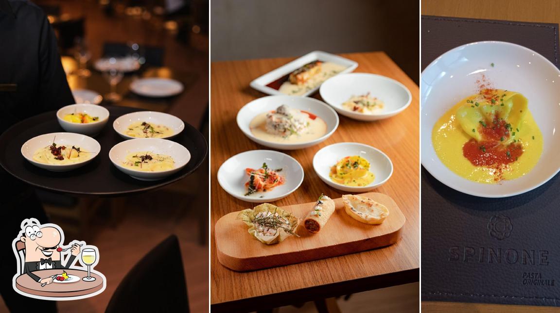 Comida em Spinone Pasta Originale