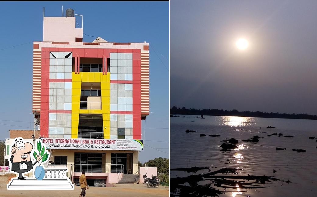 Check out how International Bar and Restaurant looks outside