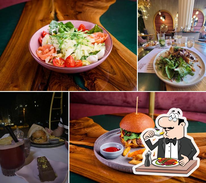 Nourriture à Double V