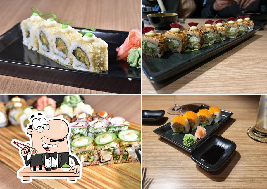 Order different sushi options