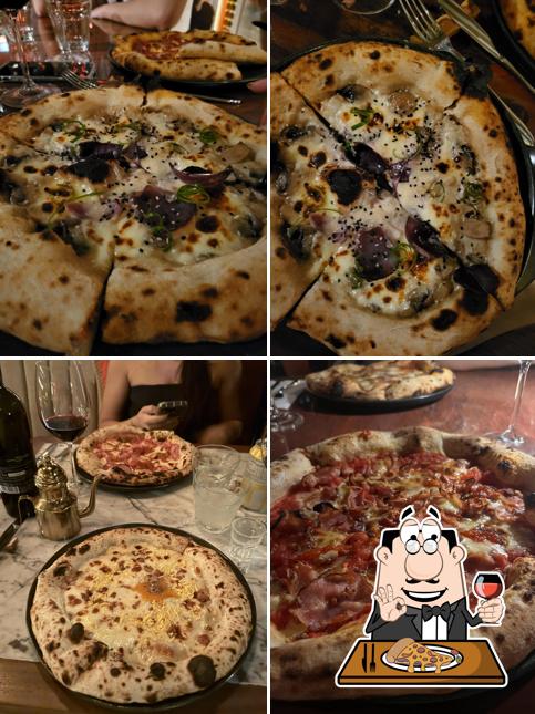 Peça diferentes estilos de pizza