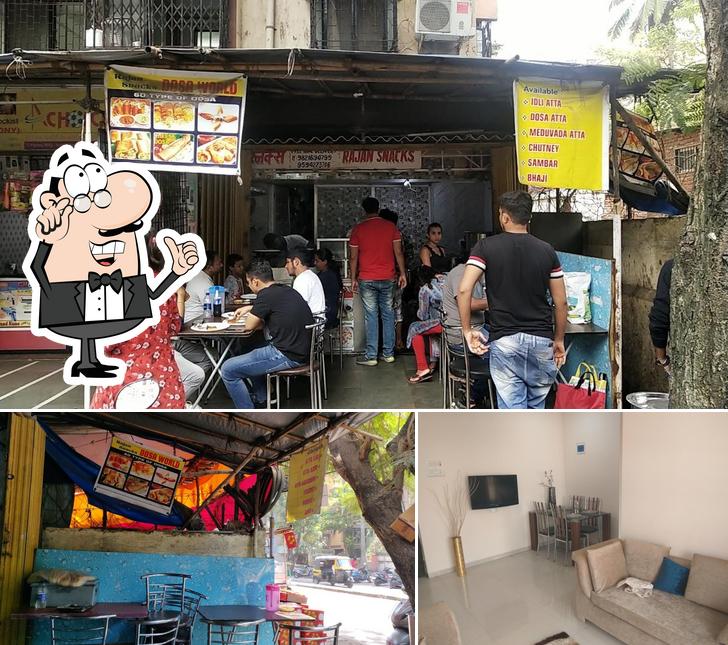 The interior of Rajan Snacks