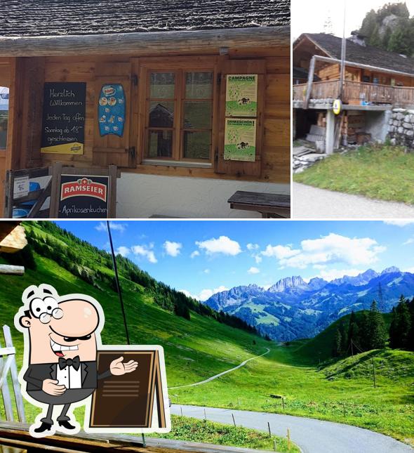 Puoi goderti l'aria fresca dal dehors di Ritzli Alp