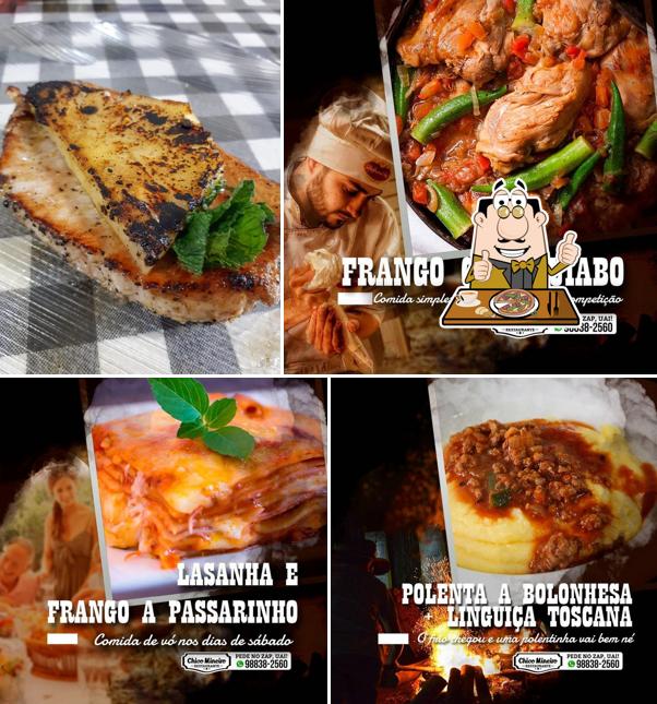 Experimente pizza no Restaurante Chico Mineiro