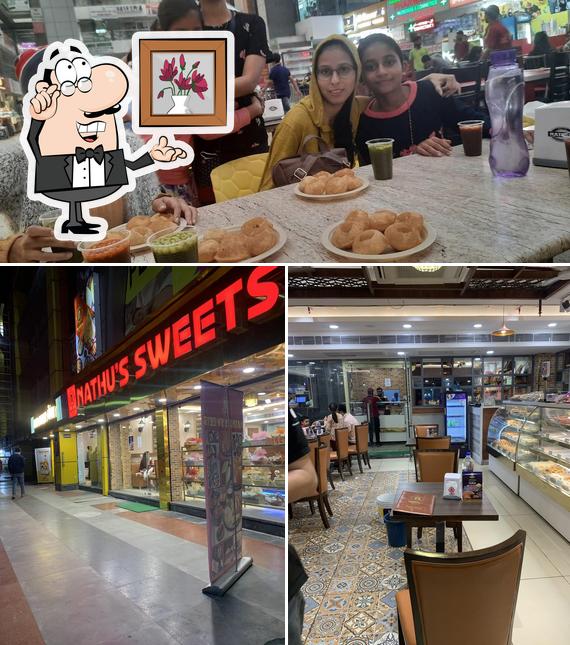 Check out how Nathu's Sweets looks inside