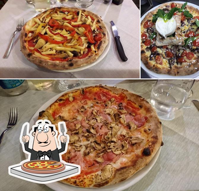 Prenditi tra le svariate varianti di pizza