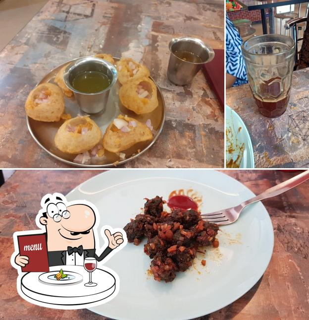 Chocolate mousse at ANNAPURNA NAIVEDYAM