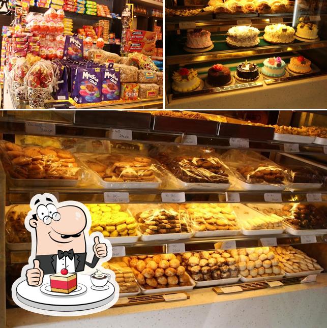 Bake Castle Bakers serves a selection of sweet dishes