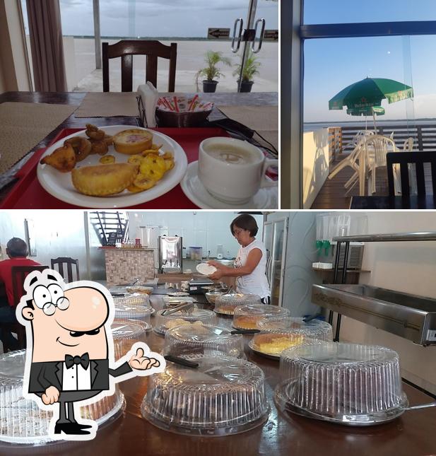 O interior do Café Regional e Soparia da Fatima