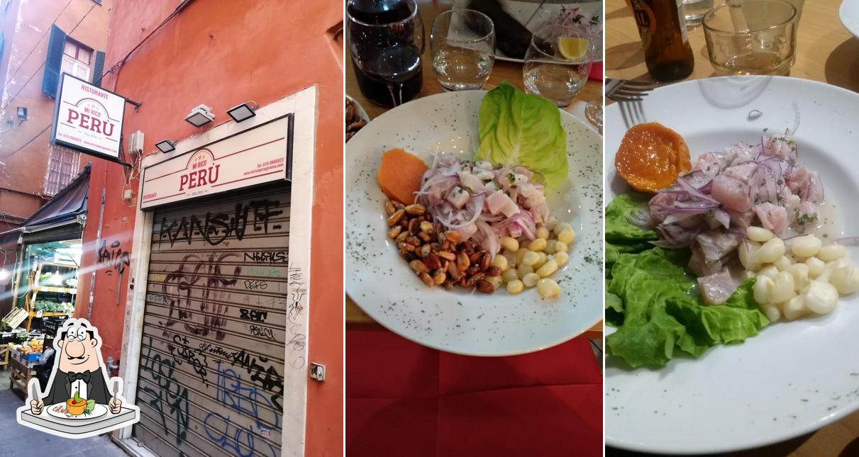 Ceviche al Ristorante Mi Rico Perù
