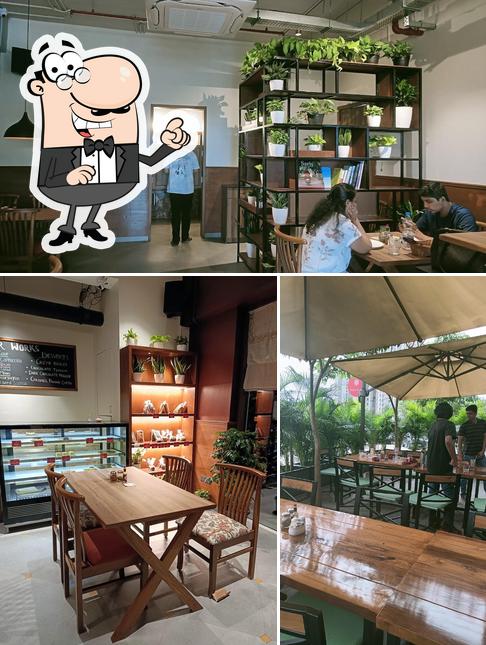 The interior of The Flour Works