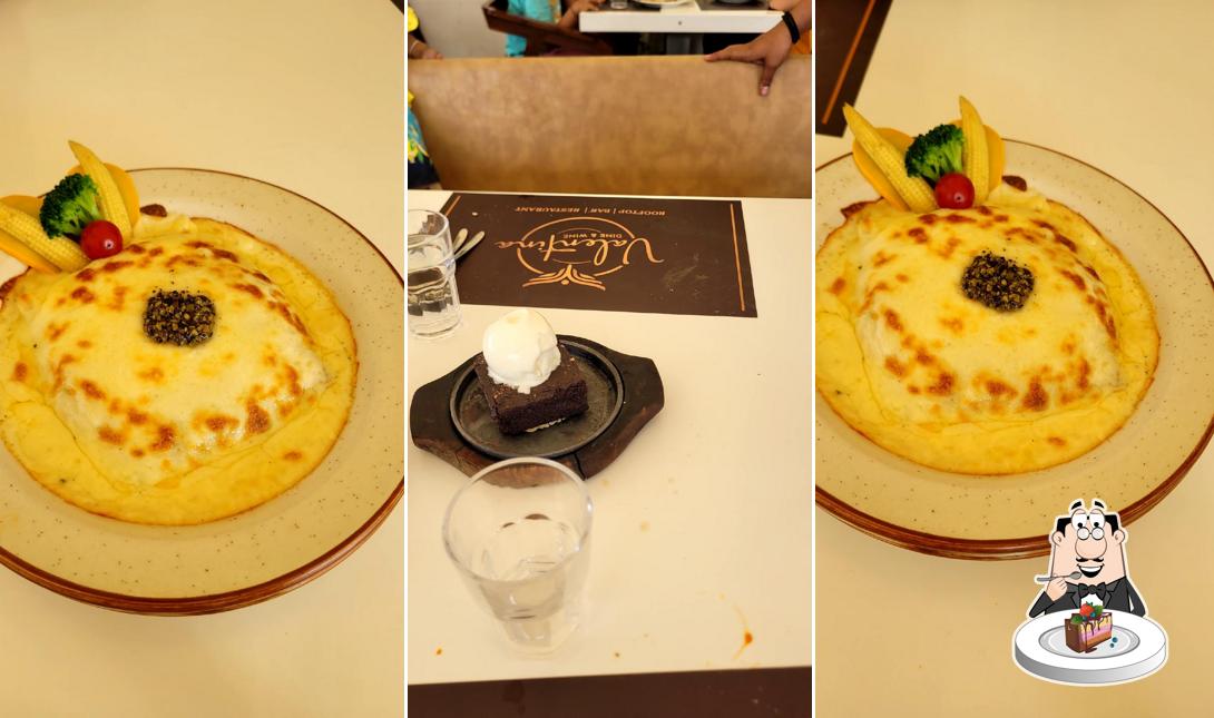 Chocolate cake at HOTEL VALENTINA BAR & KITCHEN PUNE