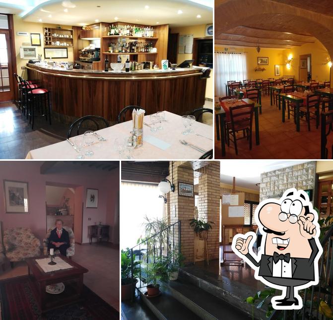 Gli interni di Ristorante75