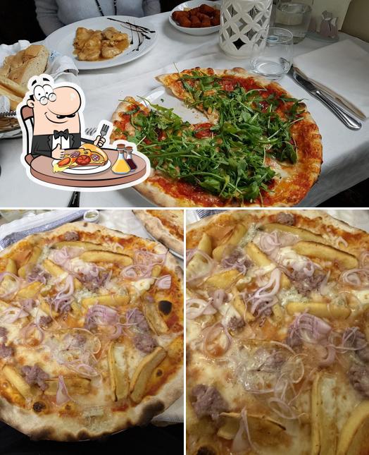 Ordina tra le molte varianti di pizza