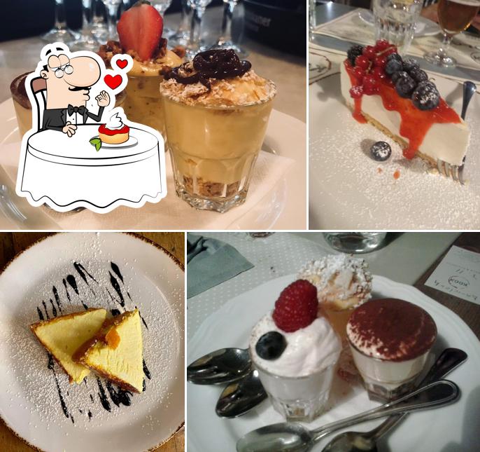 Kook serve un'ampia gamma di dessert