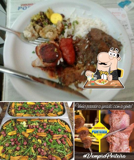 Platos en Churrascaria Porteira