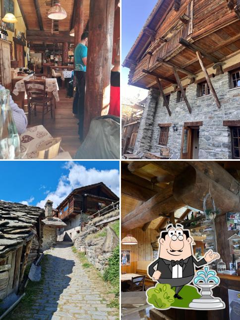 Gli esterni di Rifugio Vieux Crest