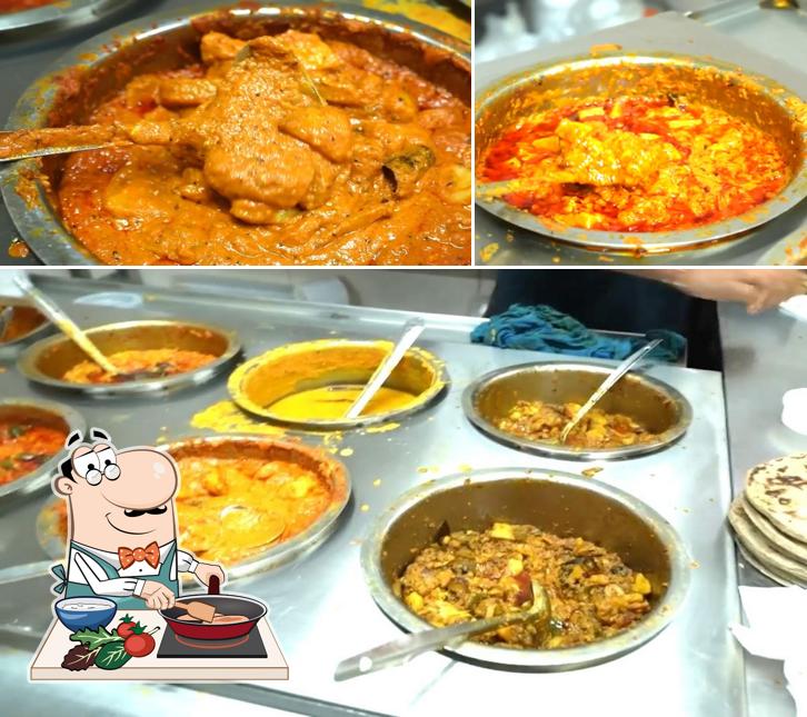 Chicken curry at Sahajanand Restaurant