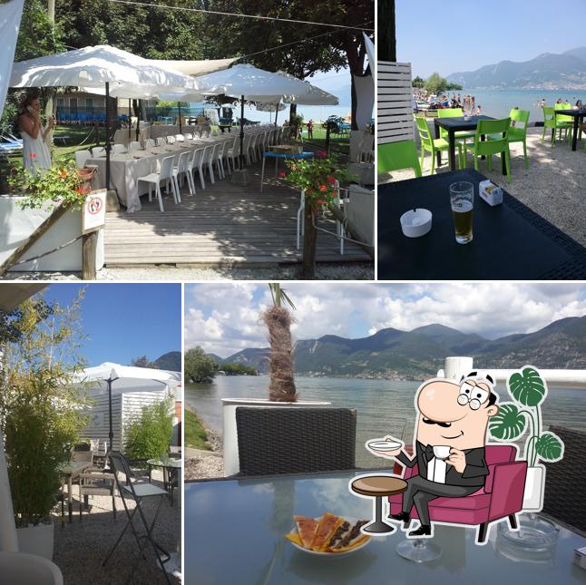 Gli interni di La Spiaggetta