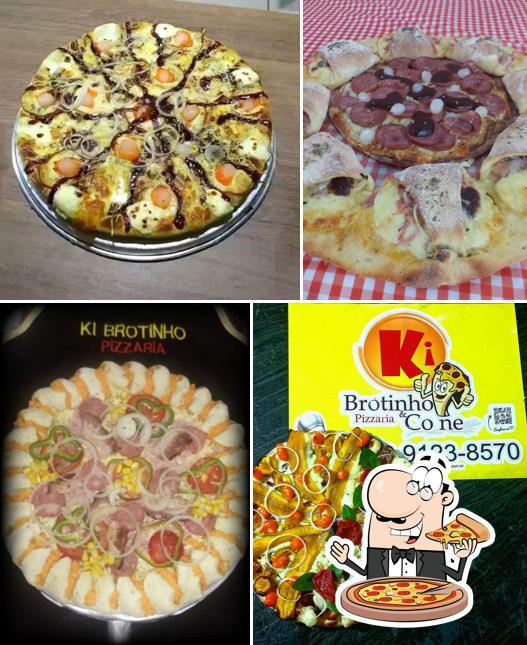Consiga pizza no Ki Brotinho & Kone Pizzaria