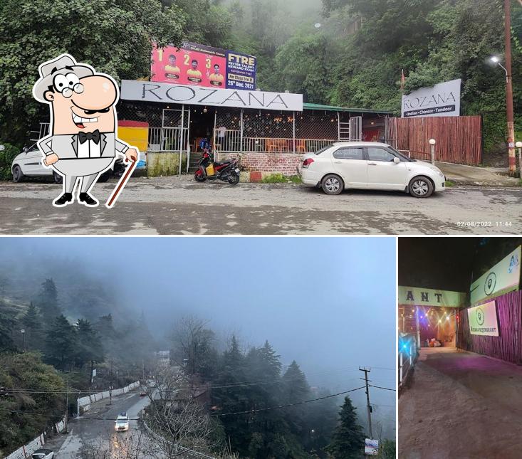 Check out how Rozana Restaurant looks outside