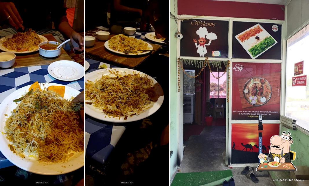 Food at SAFFRON 9 MANDI HOUSE A MULTI CUISINE FAMILY RESTAURANT