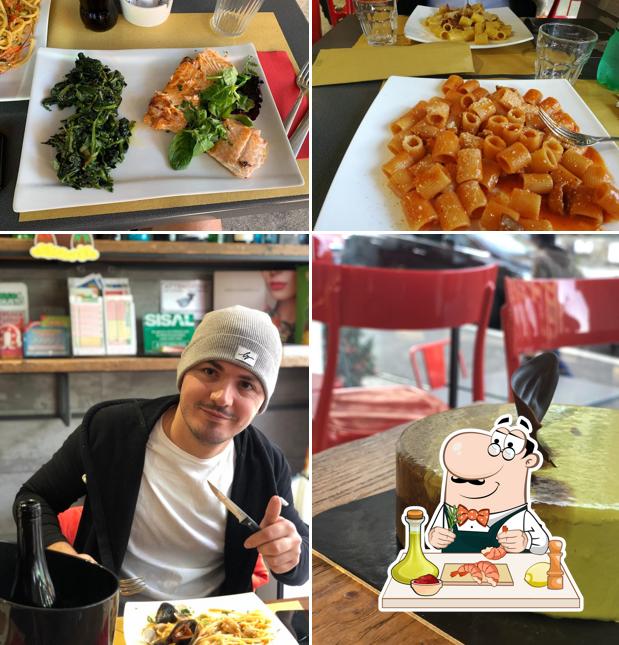 Essayez de nombreux plats à base de fruits de mer proposés par Caffè Rotondi Roma