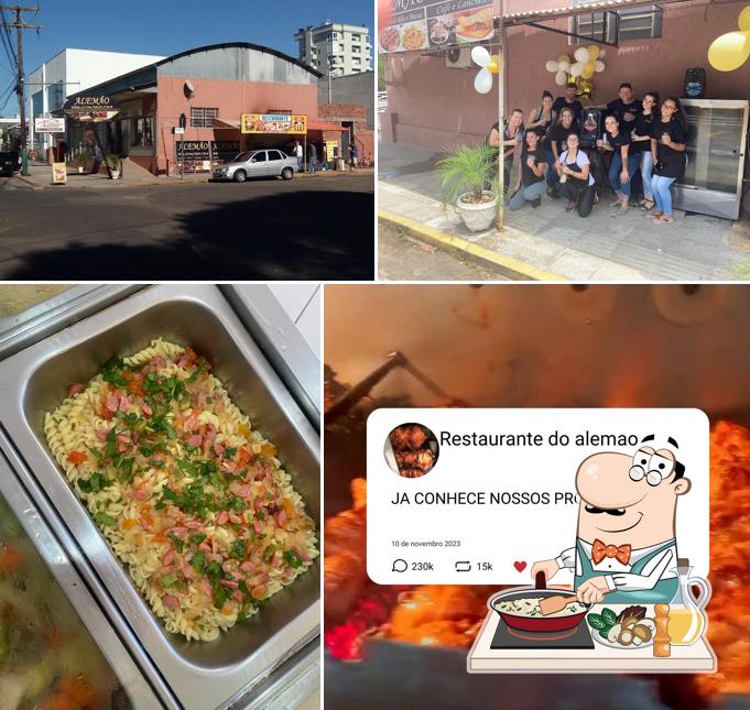 Arroz frito em Restaurante do Alemão