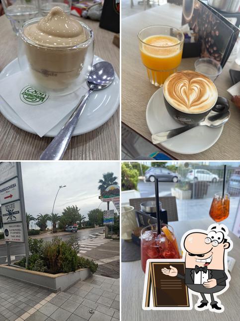 Tra le varie cose da La Terrazza Caffè & Tabacchi si possono trovare la esterno e bevanda