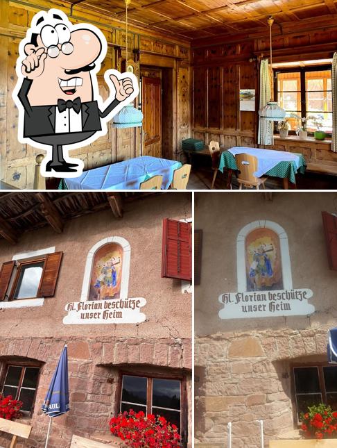 Gli interni di Rohrerhof