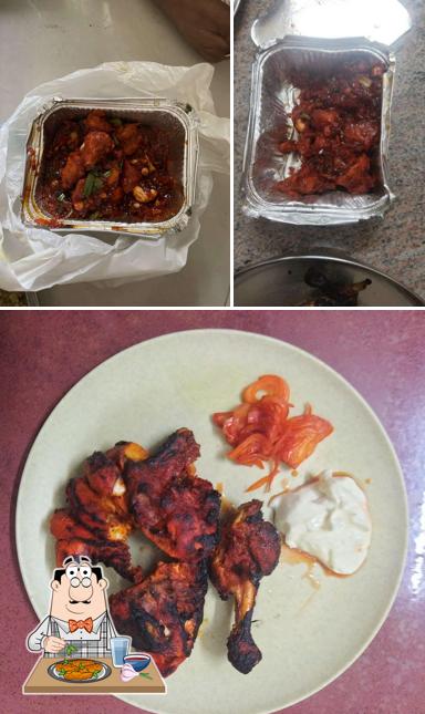 Chicken wings at Dine n Fun