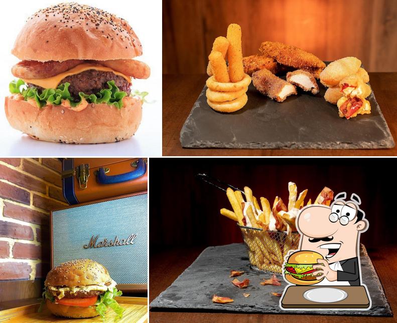 Hamburger al The Hub Urban Food Chêne-Bougeries