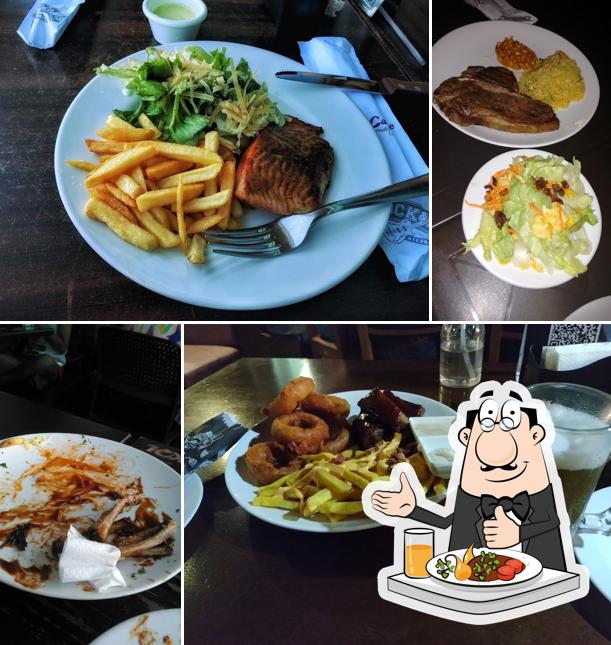 Platos en Rock & Ribs Lounge - Marco Zero