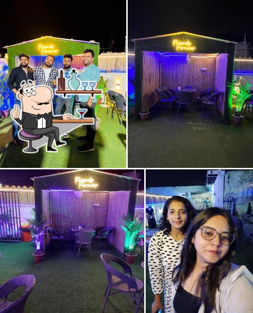 The interior of BYOB Happy Hours Restaurant And More