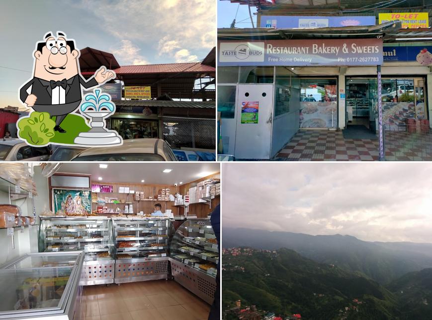 Check out how Taste Buds - Sweets Restaurants & Bakery looks outside