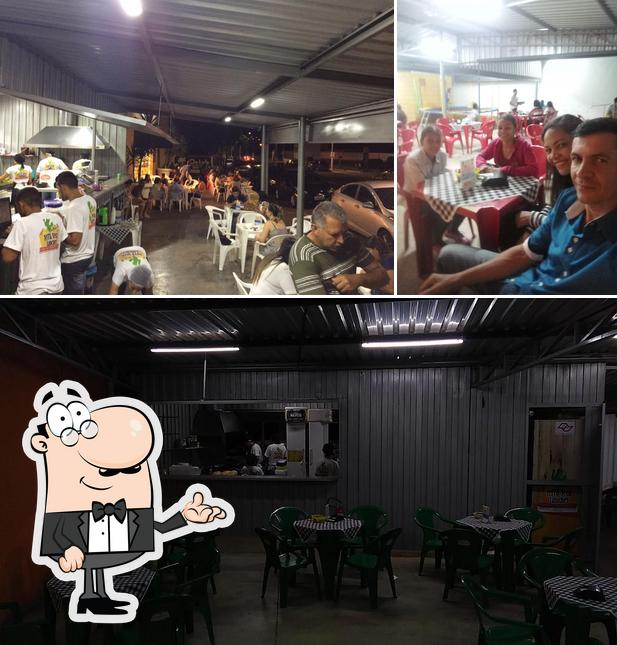 O interior do Terra Seca Lanches