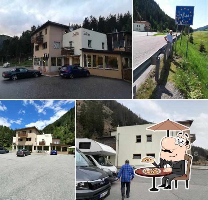 Puoi goderti l'aria fresca dal dehors di Pizzeria Irene