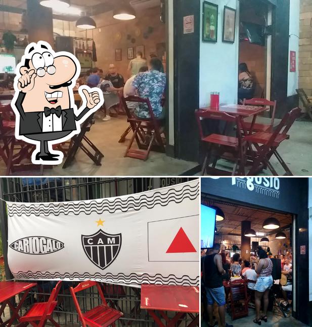 Veja imagens do interior do Bar do Augusto Pizzaria