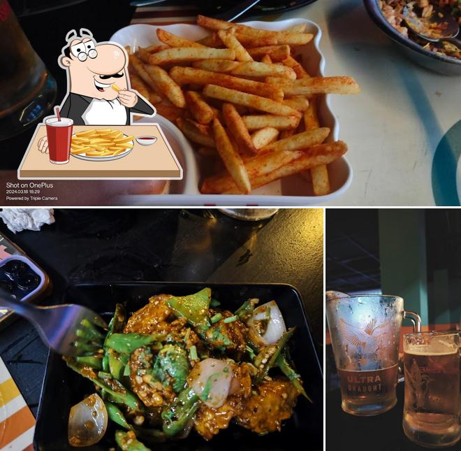 French fries at Beer Tapper Rooftop Pub Beer Pub Family Resto Pub