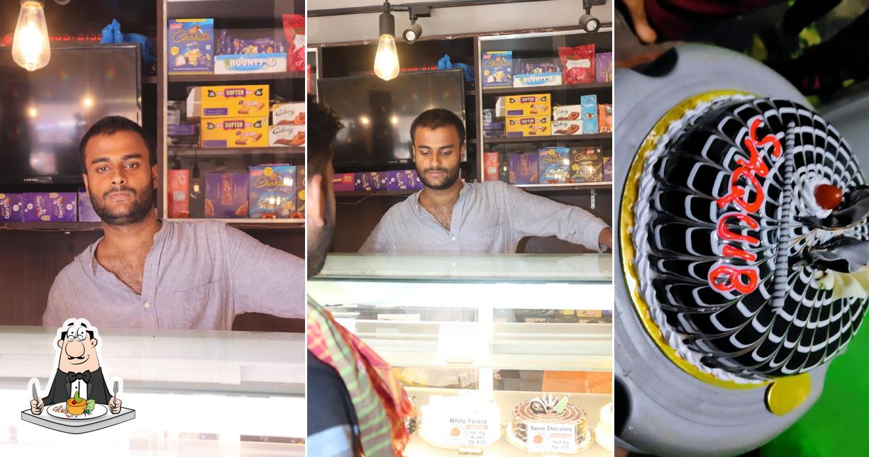 Food at 7th Heaven Cake