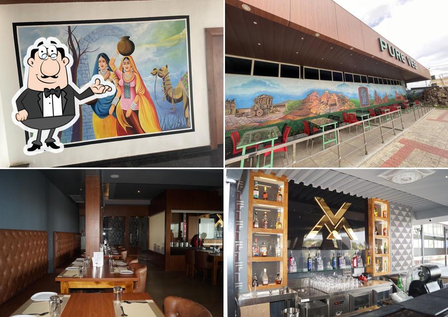 Among various things one can find interior and food at Varun Mansion Multi Cuisine Bar & Restaurant