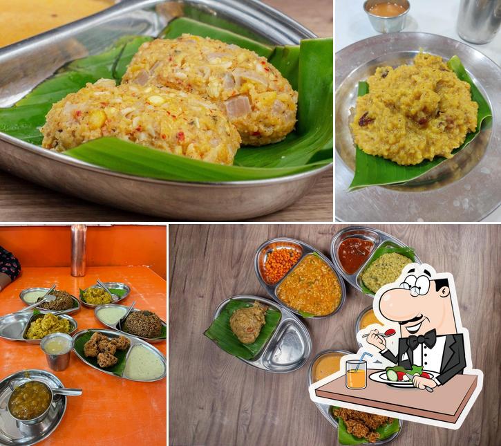 Food at TKS Iyengars Restaurant